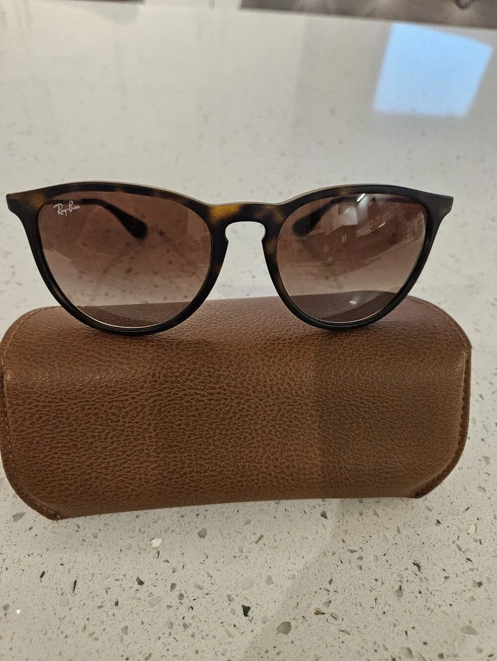 Ray-Ban Erika Classic Womens Sunglasses with Brown Gradient Lenses